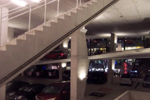 Photo 6: Interior · An interior view of the architecturally acclaimed 1111 Lincoln Road parking garage in South Beach