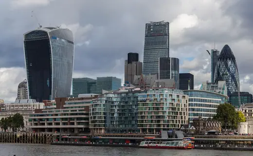 Photo 4: Interior · Walkie-Talkie, Leadenhall building and Gherkin, London, England