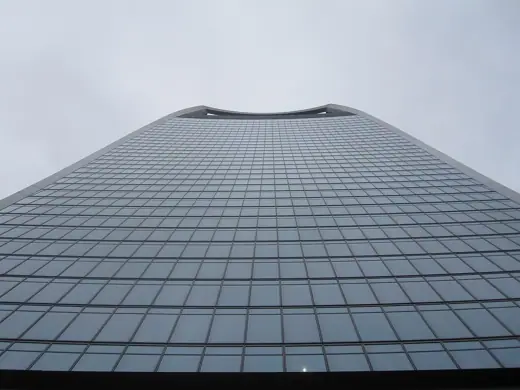 Photo 5: Detail · 20 Fenchurch Street viewed from the square right in front of it