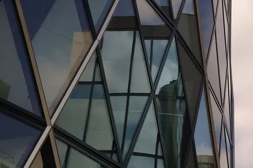 Photo 6: Detail · The Gherkin, aka 30 St Mary Ax, or the Swiss Re Building