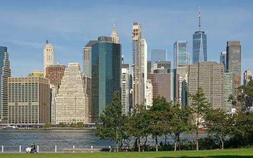 Photo 2: Exterior · View of Manhattan from Brooklyn Bridge Park, New York City