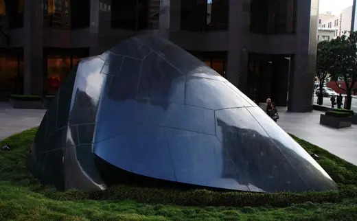 Photo 5: Detail · The sculpture "Transcendence" by Masayuki Nagare , located at 555 California St