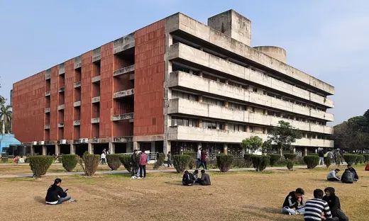 Photo 1: Exterior · The Central Library, Panjab University, Chandigarh