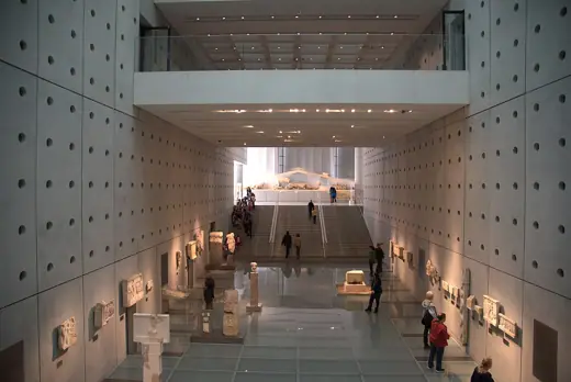 Photo 5: Interior · Acropolis Museum Interior Lower Level View photographed in 2022