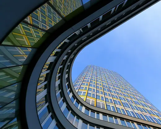Photo 4: Exterior · The main office complex of the ADAC in Munich was designed by Sauerbruch Hutton and opened in 2012