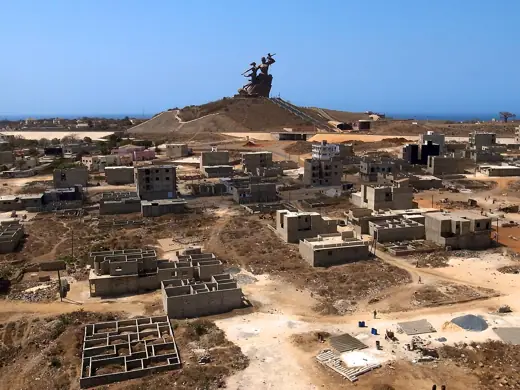 Photo 3: Context · Image was captured by a camera suspended by a kite line