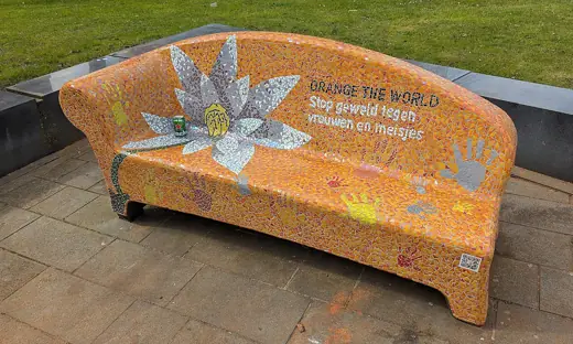 Photo 6: Detail · Social Sofa (2023), Agorabaan.De Waag, Lelystad, the Netherlands