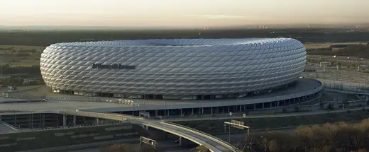 Photo 2: Exterior · The Allianz Arena is a football stadium in the north of Munich, Germany