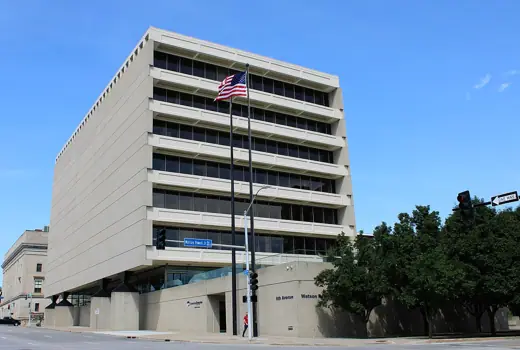 Photo 1: Exterior · American Enterprise Group Building in Downtown Des Moines, Iowa 