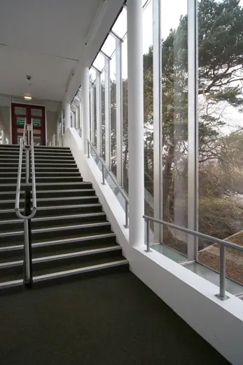 Photo 3: Interior · Grand Staircase, Andrew Melville Hall