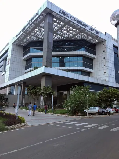 Photo 3: Exterior · Anna Centenary Library Entrance