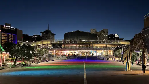 Photo 3: Exterior · Aotea Square and Aotea Centre, Auckland, photographed on 6 May 2026
