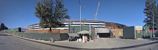 Photo 3: Exterior · Apple's new "spaceship" campus under construction, from Tantau Rd