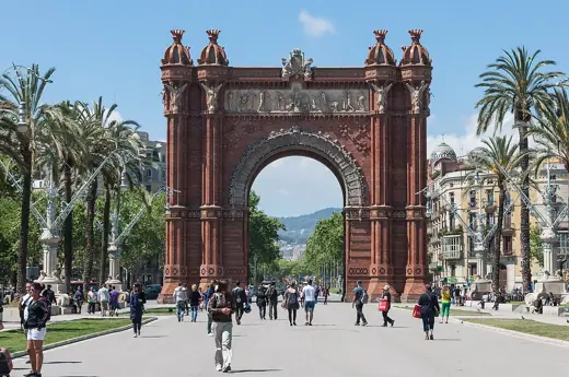 Photo 4: Exterior · The Arc de Triomf was the main entrance to the 1888 Barcelona World Fair