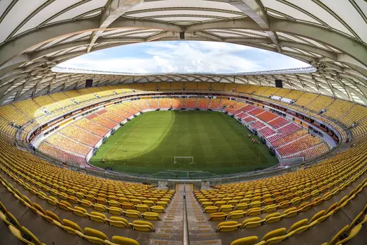 Photo 4: Interior · Interior of the Amazon Arena, Manaus, Amazonas state, Brazil