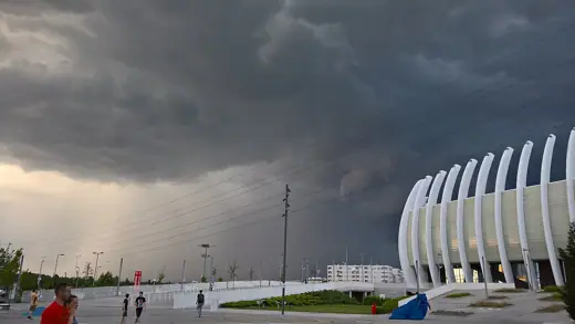 Photo 3: Exterior · Storm is coming at the Arena