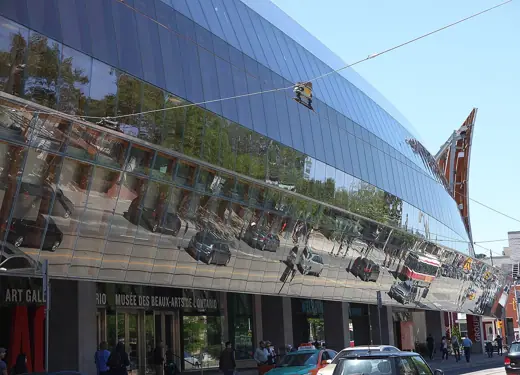 Photo 6: Interior · The front from the outside of the Art Gallery of Ontario (AGO), designed by Frank Gehry