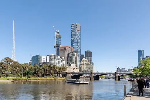 Photo 2: Exterior · State Theatre and Southbank with Eureka Tower , Melbourne , Victoria , Australia