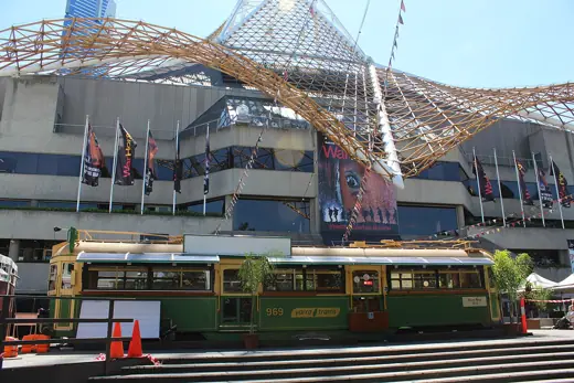Photo 4: Exterior · W6 969 serving as a bar called "Tram Stop 14 1/2", outside the Arts Centre , 2013