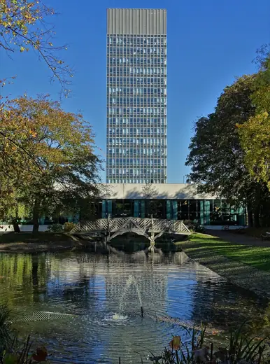 Photo 4: Exterior · A view of The Arts Tower from Weston Park