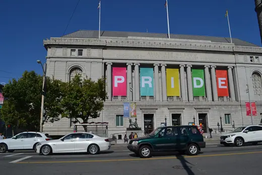 Photo 2: Exterior · Asian Art Museum during the San Francisco pride