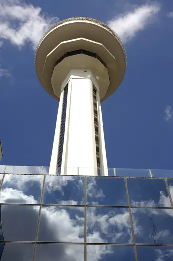 Photo 1: Exterior · The tower's design came from architect Ragıp Buluç and the construction works lasted from 1987 to 1989