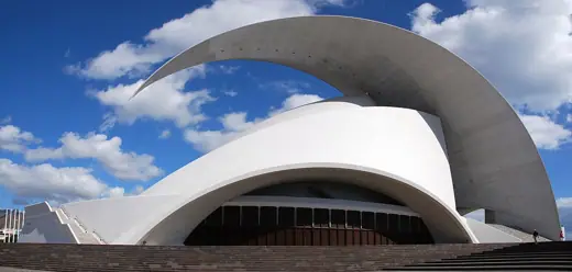Photo 2: Exterior · The Auditorio de Tenerife , in Santa Cruz de Tenerife (Spain)