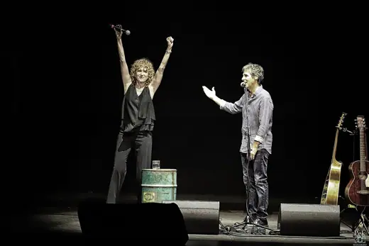 Photo 2: Interior · Luca Barbarossa e Fiorella Mannoia si esibiscono all'Auditorium Parco della Musica di Roma