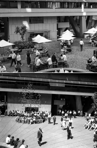 Photo 4: Exterior · Australia Square 1969 (below) and 2023