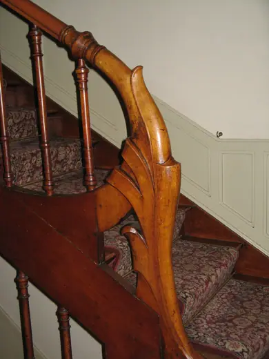 Photo 6: Interior · Maison Autrique - Détail de l'escalier intérieur
