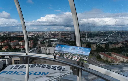 Photo 6: Detail · View from Globen (Skyview), Stockholm, Sweden