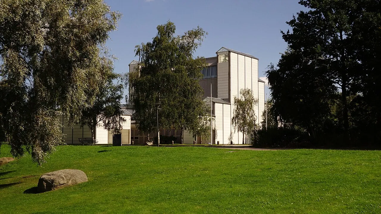 Bagsværd Church: Exterior · Bagsværd Kirke - Jørn Utzon - 1973-1976