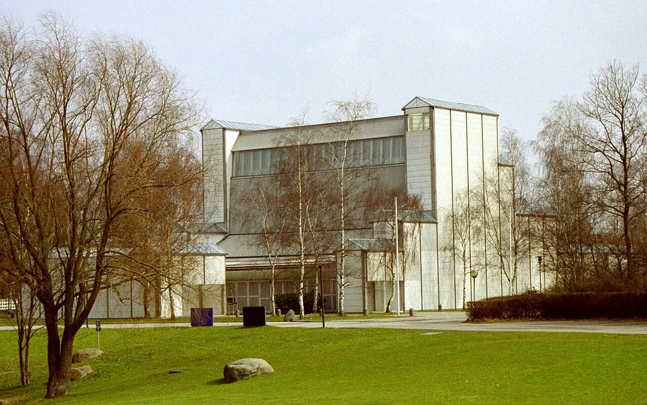 Bagsværd Church: Exterior · Kirche in Bagsværd gestaltet von Jørn Utzon