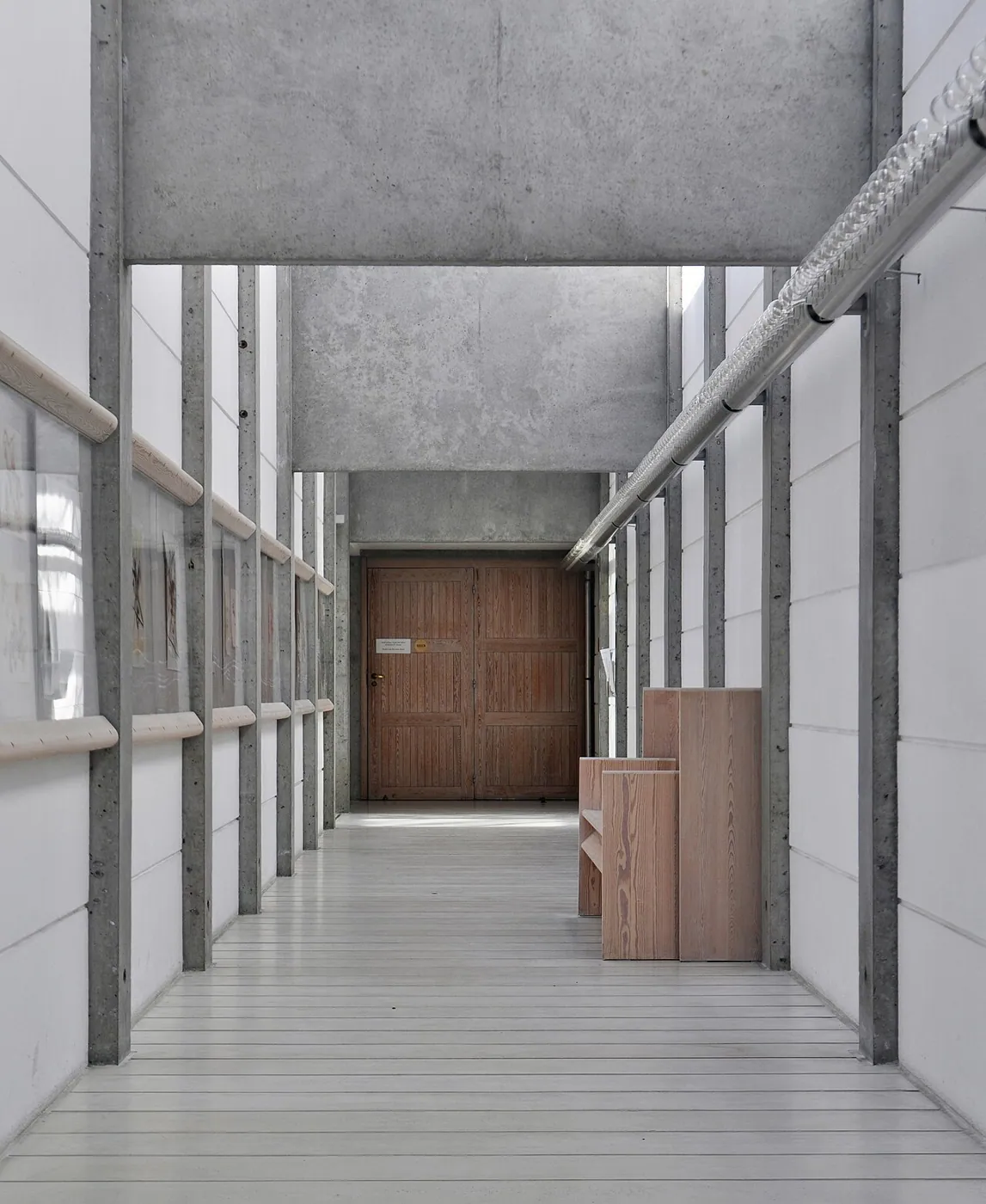 Bagsværd Church: Interior · Corridor
