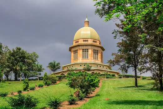 Photo 6: Context · Bahai temple of Uganda was designed by Charles Mason Remey in late years
