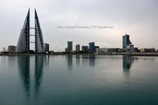 Photo 3: Exterior · Gloomy morning @ Bahrain WTC