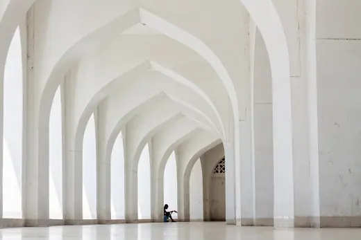 Photo 5: Interior · Inside view of Baitul Mukarram National Mosque , Dhaka, Bangladesh