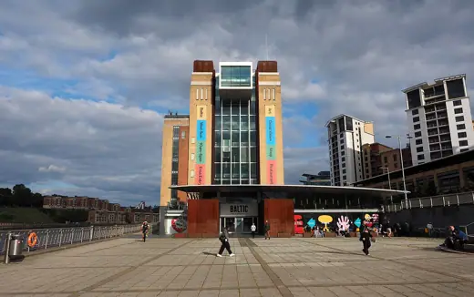 Photo 3: Exterior · The western side of the Baltic Centre for Contemporary Art, showing its entrance and cafe