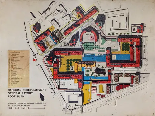 Photo 9: Plan · BARBICAN REDEVELOPMENT GENERAL LAYOUT ROOF PLAN