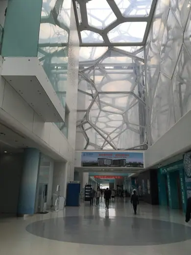 Photo 5: Interior · Interior of Beijing National Aquatics Centre