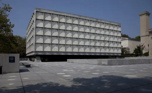 Photo 4: Exterior · Front of Beinicke Library from Hewitt Quadrangle, Yale University, New Haven, CT