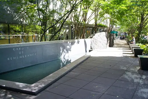 Photo 3: Interior · The Garden of Remembrance, near the University Street Link Station at Seattle's Benaroya Hall