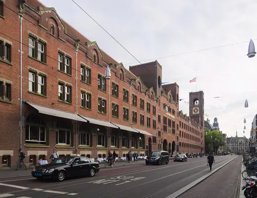 Photo 2: Exterior · View of Beurs van Berlage, Damrak facade