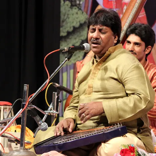 Photo 2: Exterior · Ustad Rashid Khan Performing at [Bharat Bhavan] [Bhopal] inevent 'Baadal Raag-13' September 2015