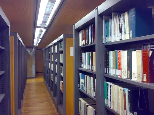 Photo 7: Interior · Law Section in Bibliotheca Alexandrina