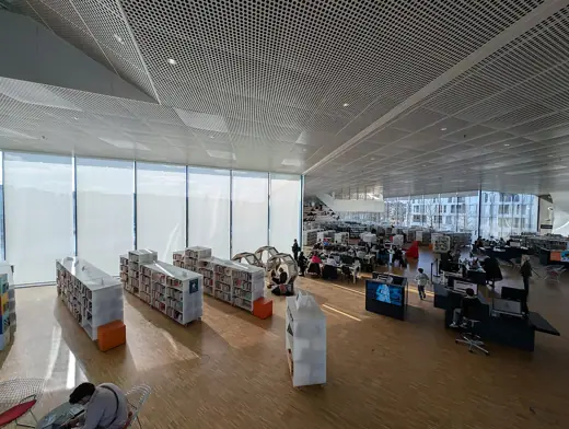 Photo 5: Interior · 1st floor of Bibliothèque Alexis de Tocqueville