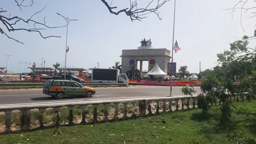 Photo 1: Exterior · Black Star Square, Ghana