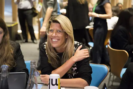Photo 5: Exterior · Pip Jamieson at the London Tech Week editathon at Bloomberg London