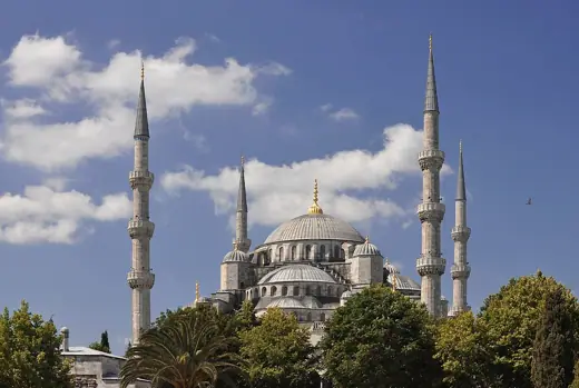 Photo 2: Exterior · View of Blue Mosque in Istanbul , Turkey 