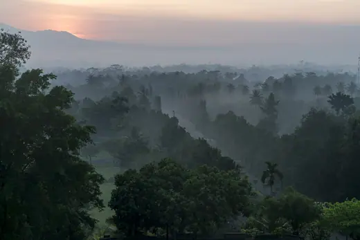 Photo 2: Exterior · Sunrise at Borobudur